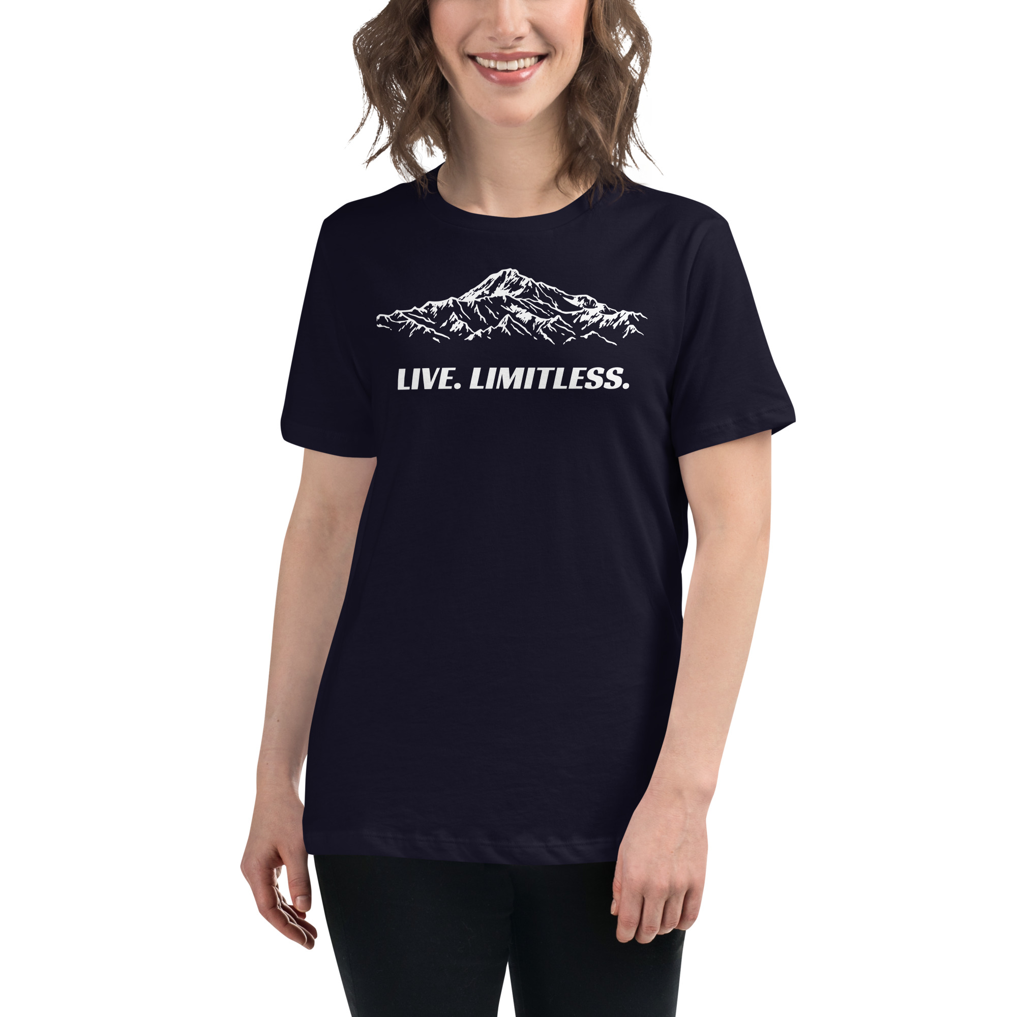 [3B Outpost] Denali | Live Limitless – Women's Relaxed T-Shirt