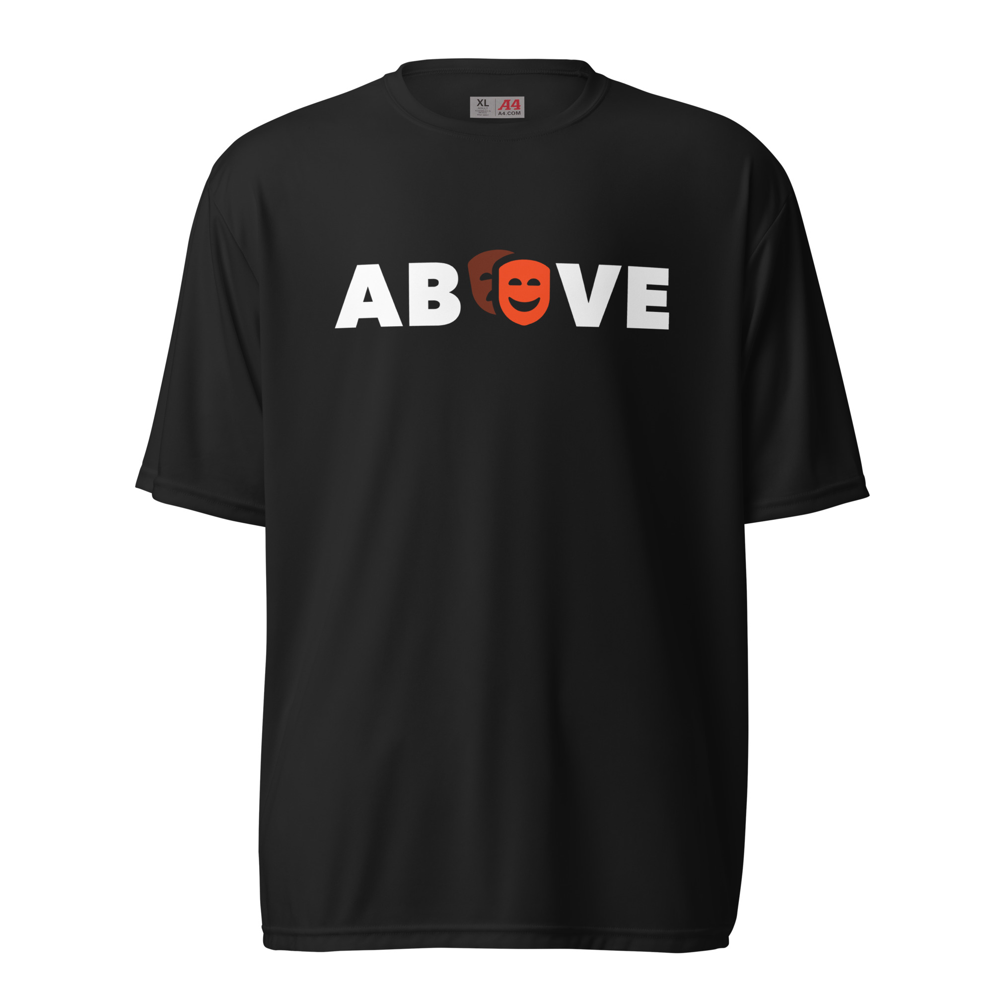 ABOVE Drama – Athletic Performance Crew Neck T-shirt